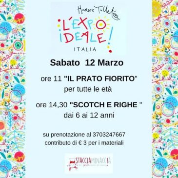 #EXPOIDEALEITALIA sabato 12 Marzo