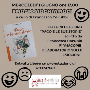 “PACO E LE SUE STORIE” di Fancesca Carrubbi