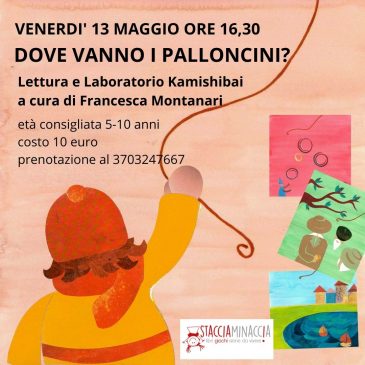 “DOVE VANNO I PALLONCINI” a cura di Francesca Montanari