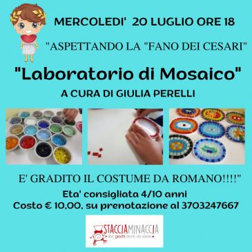 LABORATORIO di MOSAICO